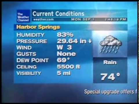 Real WeatherStar XL - Harbor Springs, MI 9/1/2014