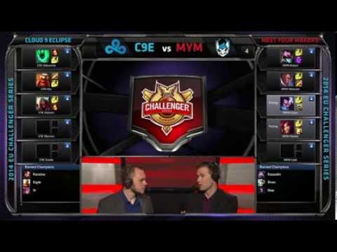 Cloud 9 Eclipse vs Meet Your Makers | Game 2 Semi Finals EU Challenger Series #1 | C9E vs MYM G2