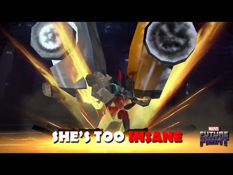 SHE'S TOO INSANE!!! Minn-Erva Tier 1 Solo Shadowland Test - Marvel Future Fight