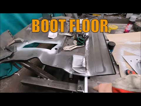 Boot Floor - Cooper S Mk3 Restoration - Classic Mini Workshop Pt.23