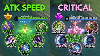 Download lagu Miya Attack Speed Build vs Miya Critical Build mp3
