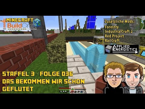 Let´s Play Buildcraft [HD+] S03E036 - Railcraft - Das bekommen wir schon geflutet