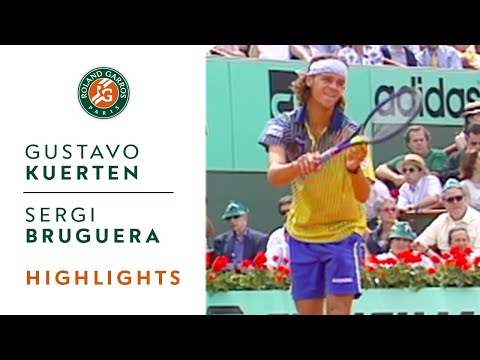 Gustavo Kuerten v Sergi Bruguera Highlights - Men's Final I Roland-Garros 1997