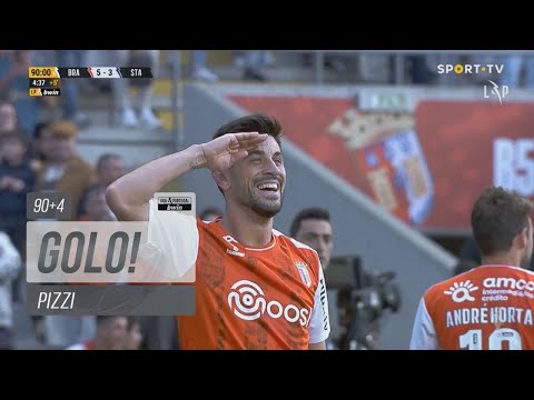 Goal | Golo Pizzi: SC Braga (5)-3 Santa Clara (Liga 22/23 #32)