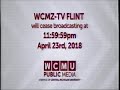 Final Minutes Of WCMZ TV PBS Channel Via Comcast April 23 2018