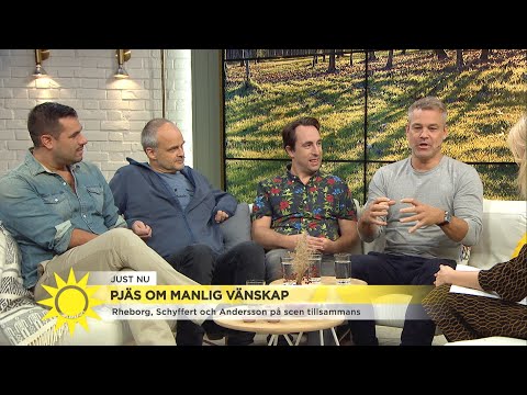 Henrik Schyffert: "Vänskap är frånvaron av rädsla – här är man helt trygg" - Nyhetsmorgon (TV4)