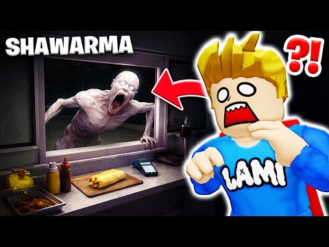 LAMI spielt ERSTES MAL SHAWARMA KIOSK in Roblox...