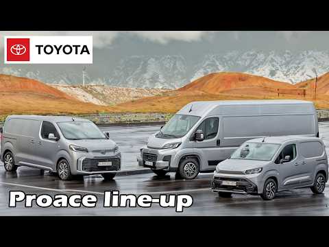 Thumbnail for TOYOTA PROACE MAX, PROACE and PROACE CITY - Full line-up - all specs - Toyota PROFESSIONAL by Toyota ProAce Max