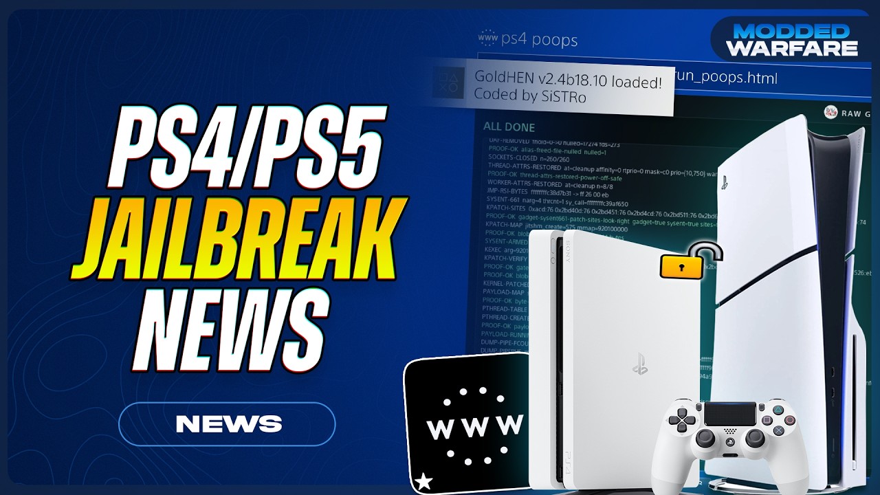 PS4/PS5 Jailbreak News: PS5 Jailbreak Autoloader, PS4 13.0 WebKit JB, HEN projects, emulators & More