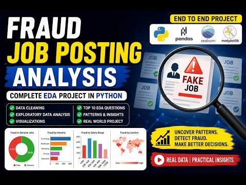 Complete Python EDA | What Fraudsters Do vs Real Job Postings