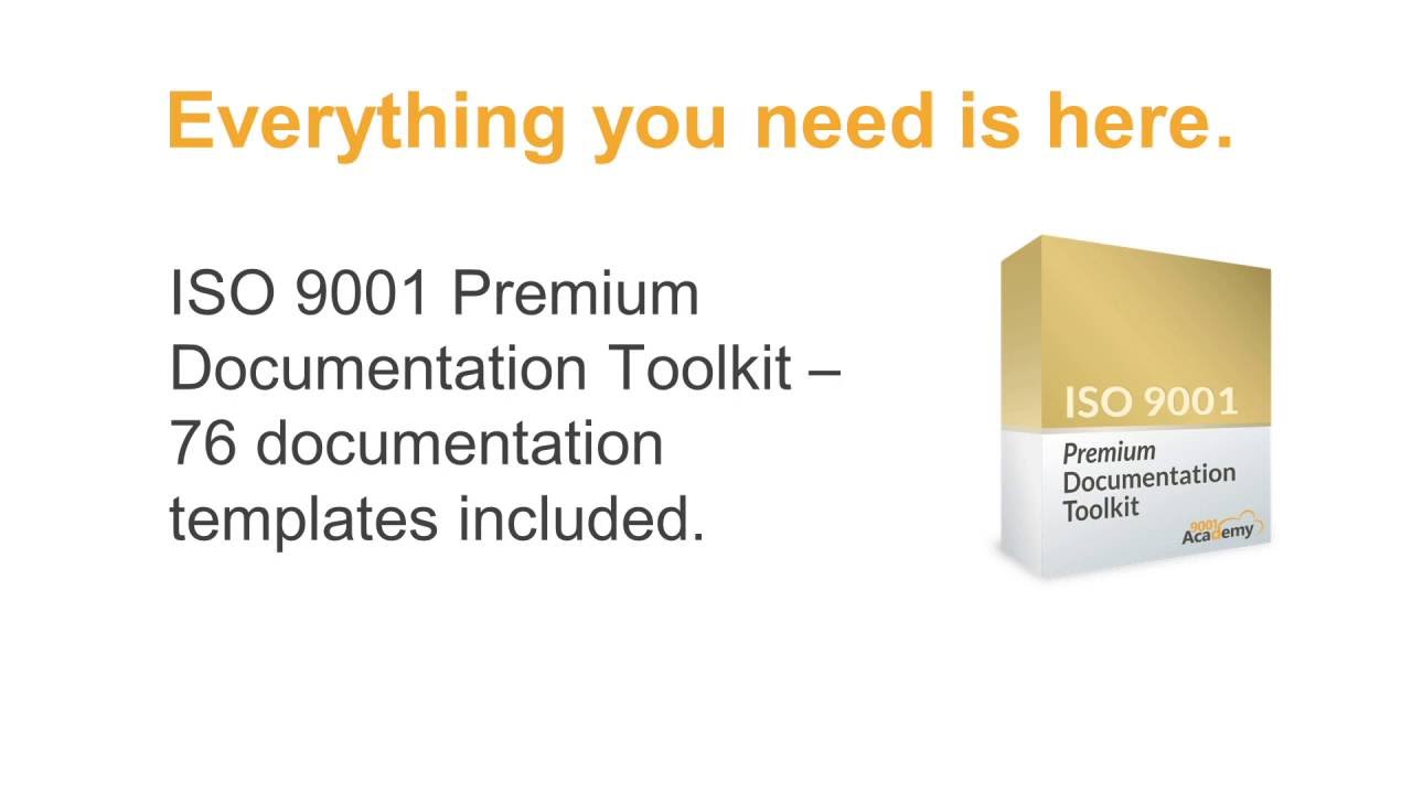How does ISO 9001 Documentation Toolkit work?