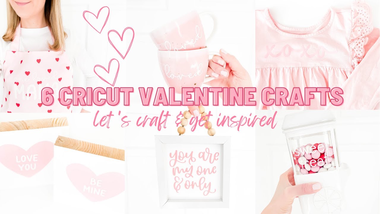 6 Cricut Valentine Craft Ideas You'll Want To Make This Year | Cricut Valentine Inspiration