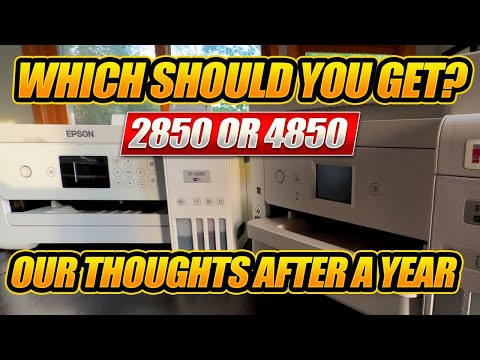 Which Printer Is Best For Your Needs?  Epson ET-2850 vs Epson ET-4850