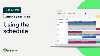How to use the schedule in QuickBooks Time