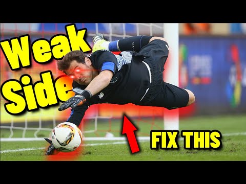 Dive On Your Weak Side As A Goalkeeper - Goalkeeper Tips & Tutorial - Goalkeeper Diving Tips