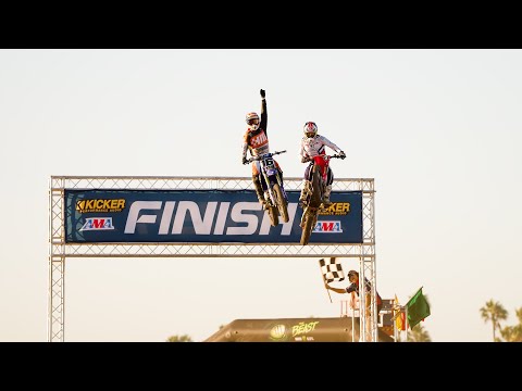 Arenacross Round #1 AX Pro Highlights | Huntington Beach, CA