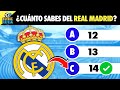 ¿Cuánto Sabes del Real Madrid? 🤔 Quiz de Fútbol ⚽️