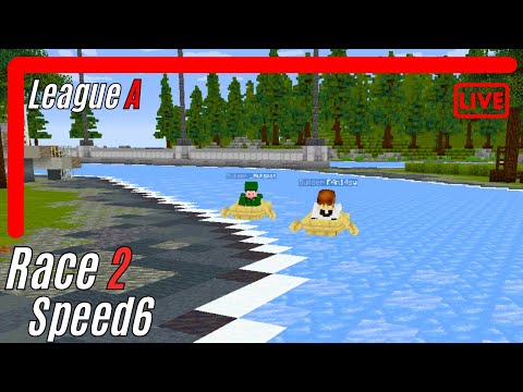 Insane Speed6 Race 2 in BRWC Minecraft League!