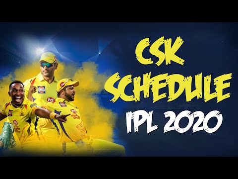 Chennai Super Kings IPL 2020 fixtures: Full schedule, timings, venues, csk 2020