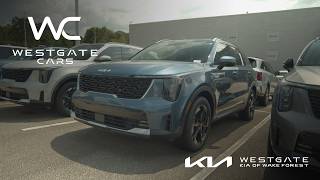 Kia Sorento and Kia Telluride at Westgate Kia of Wake Forest
