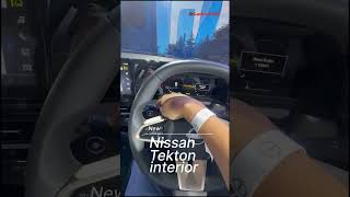 Nissan Tekton Officially Revealed! First Look at the Futuristic Interior!