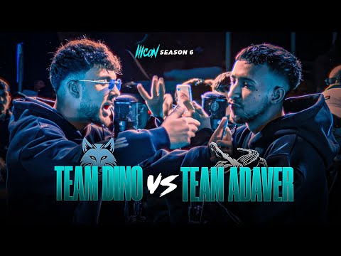 Rap Battle: Team D1NO VS Team Adaver | ICON 6 | Highlight