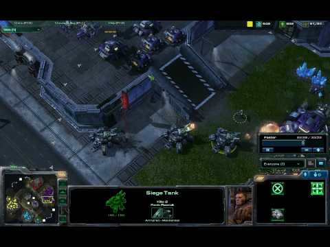 SC2 - Defending from Terran counter-attack on main base
