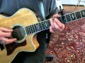 Time Was - Wishbone Ash - Lesson Part I (Acoustic)