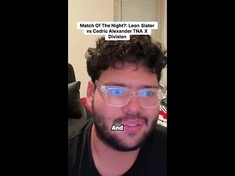 🔥 The Future Of Wrestling: Leon Slater vs Cedric Alexander – X Division Magic! 🔥