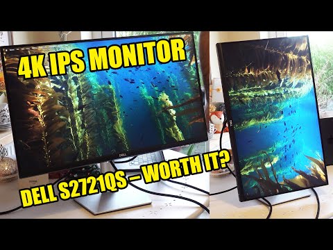 Dell S2721QS 4K Monitor Review – IPS Display, Full Adjustability & Honest Opinion