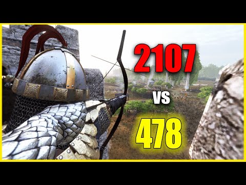 WINNING THE MOST EPIC SIEGE DEFENSE (INSANE BATTLE) - Mount & Blade 2 BANNERLORD