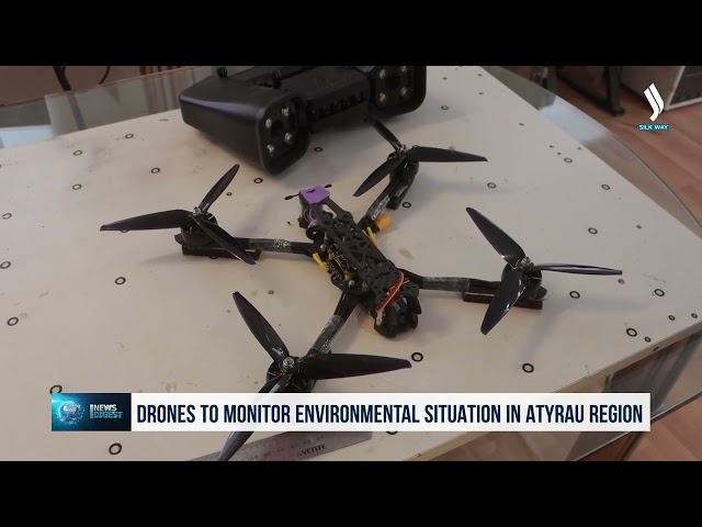 Атырау облысының экологиялық жағдайы дронмен бақыланады