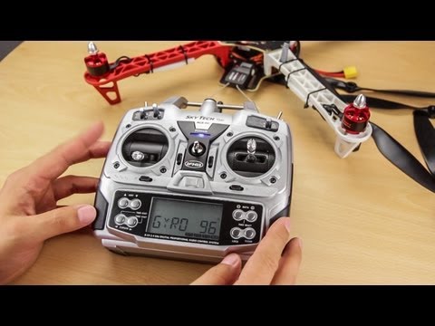 DJI F450 #6 - Zusammebau: Empfänger & Fernsteuerung