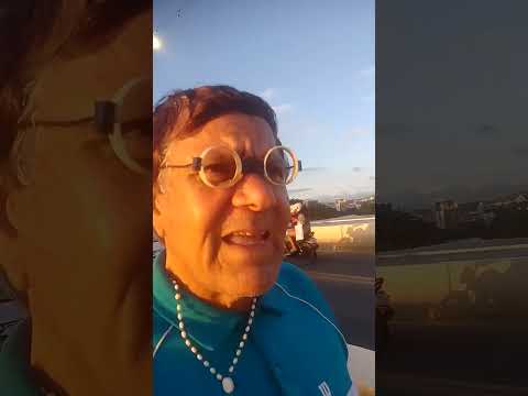 Ponte Florentino Avidos, Colatina/ES, e o pôr do sol (6ª-f., 19/12/25). POR repórter Paulo Maciel