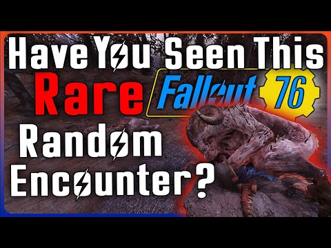 Have You Ever Seen This RARE Random Encounter In Fallout 76?