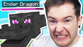 I FIGHT the ENDER DRAGON in Minecraft Hardcore!