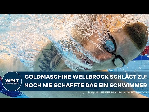 WM IN SINGAPUR: Das schaffte bisher noch kein Sportler! Florian Wellbrock geht in die Geschichte ein