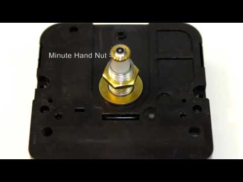How to Install Hour and Minute Clock Hands