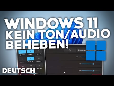 Windows 11: Kein TON/Audioprobleme BEHEBEN! | Problemlösung | Deutsch | 2025