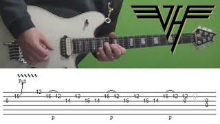 Van Halen - Ice Cream Man - Guitar Solo Lesson with Tabs!