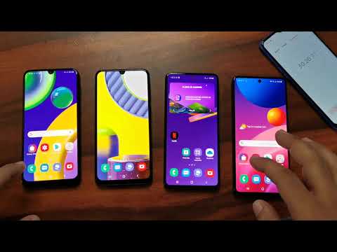 Galaxy M51 vs Galaxy M31s vs Galaxy M31 vs Galaxy M21:Gaming test, Battery charging, Display quality