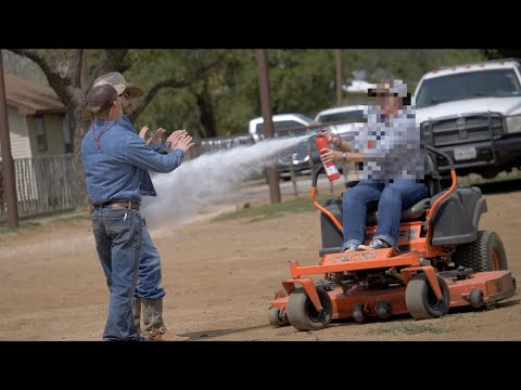 PISSED OFF neighbor LOSES IT on Dale - Rodeo Time 331