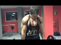 Bodybuilder Jiri Prochazka - Arms training before Arnold Classic USA