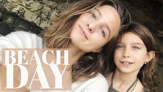 Beach Day With My Daughter