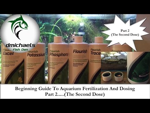 Beginning Guide To Aquarium Fertilization And Dosing....Part 2 - The Second "Dose."