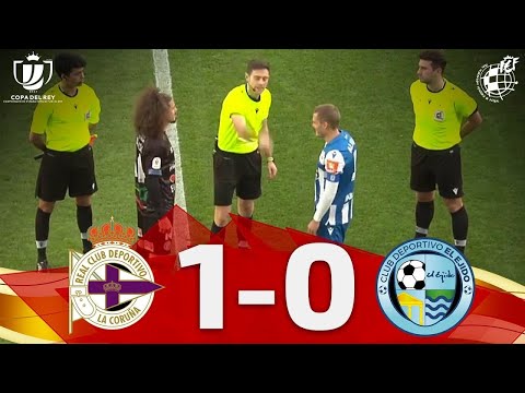 RESUMEN | RC Deportivo de La Coruña 1-0 CD El Ejido 2012 | 1ª eliminatoria Copa de SM el Rey