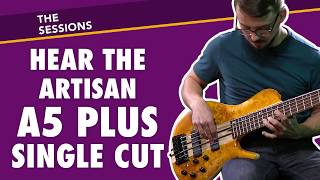 Video thumbnail for Hear the Cort Artisan A5 Plus Single Cut by Cort Guitars and Basses