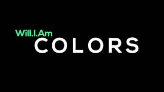 Will I Am  - Colors