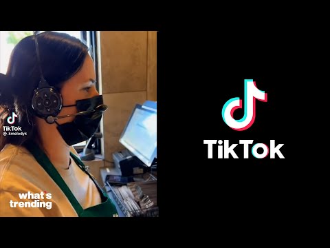 Starbucks Worker Shows Panicked Drive-Thru Greeting | What's Trending Explained