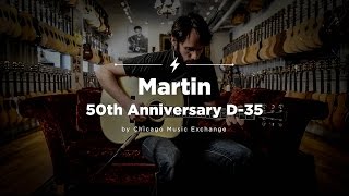 Video thumbnail for Martin 50th Anniversary D-35 Acoustic Guitar | CME Quick Riffs | Dan B. by Chicago Music Exchange